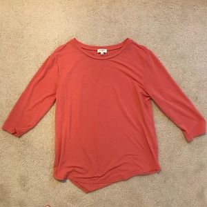 Basic 3/4 Sleeved Boutique Shirt